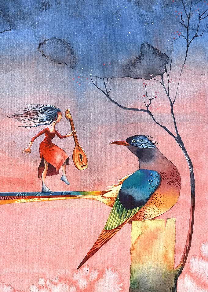 Two friends Fairy tale Gir
