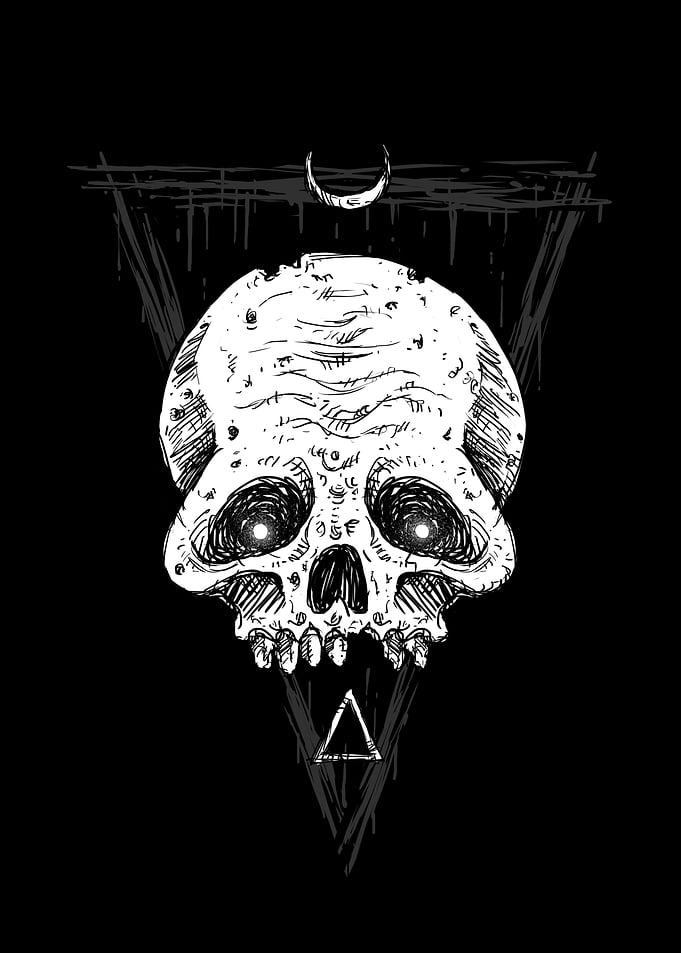 Head skull blood