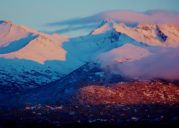 Chugach Sunset