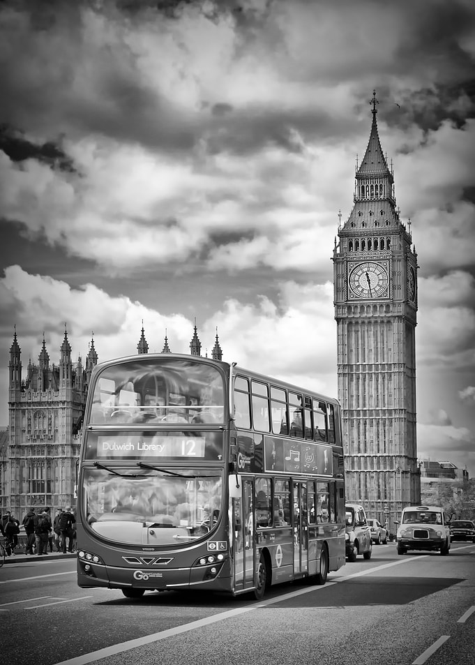 LONDON Westminster Traffic