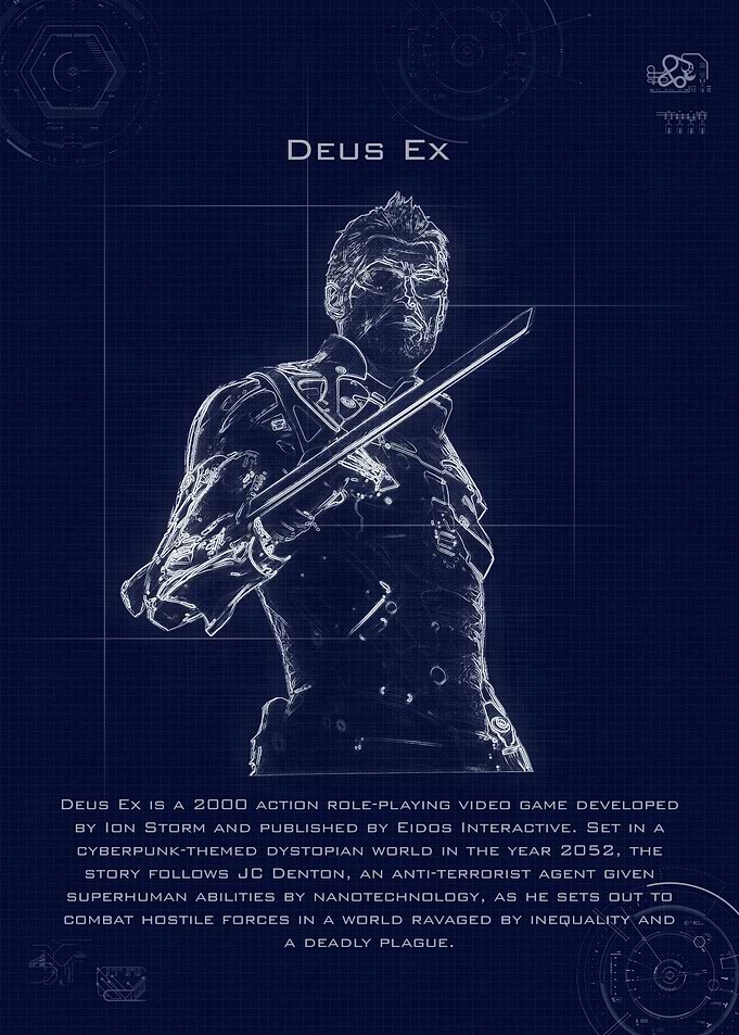 Deus Ex blueprints