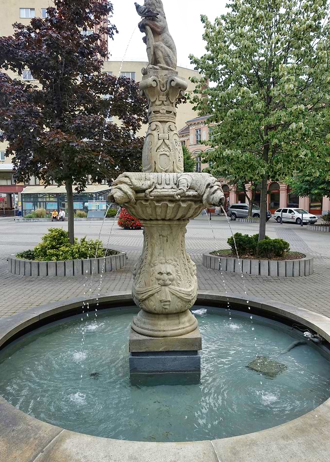 Fountain In Park