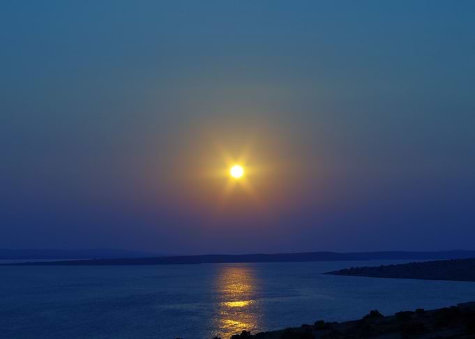 Sea sunset