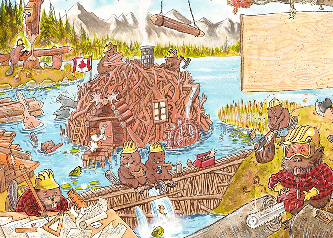 Lumberjack beavers