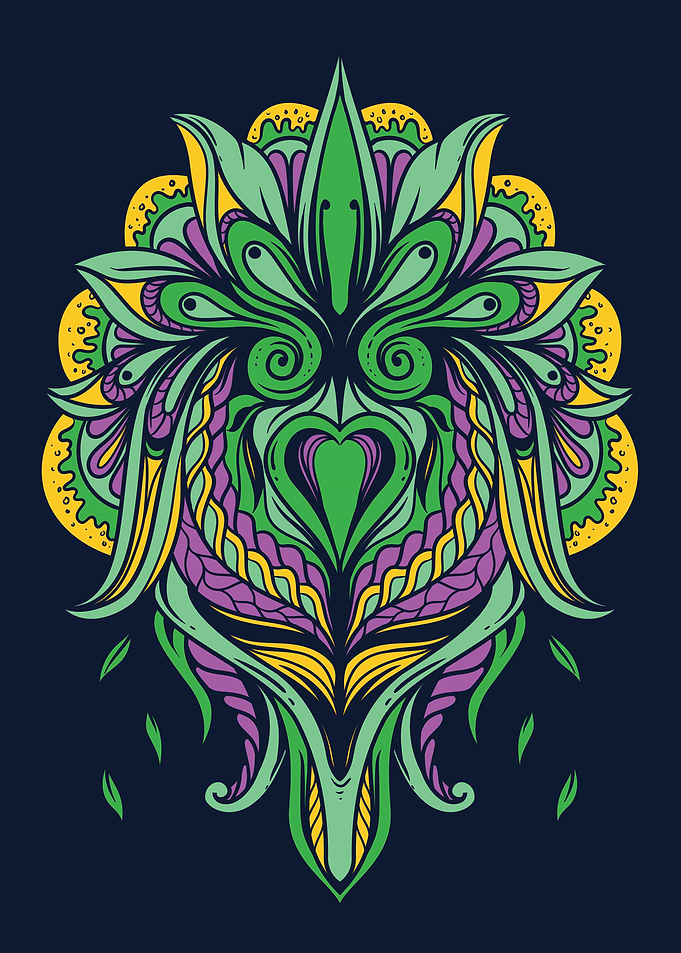 Abstract floral
