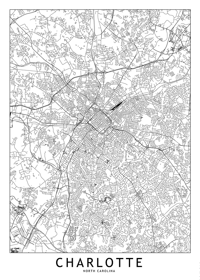 Charlotte White Map