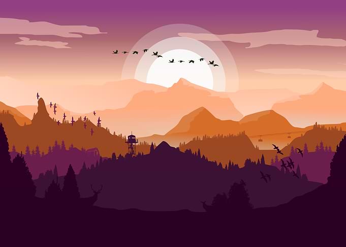 Purple Mountains