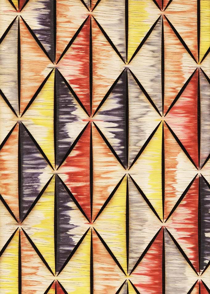 Retro Diamond Pattern