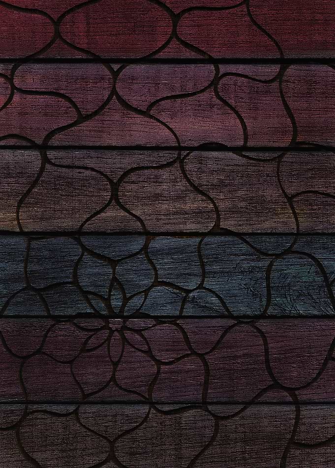 Rainbow Plank Flower