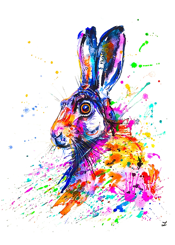 Hare in Grass