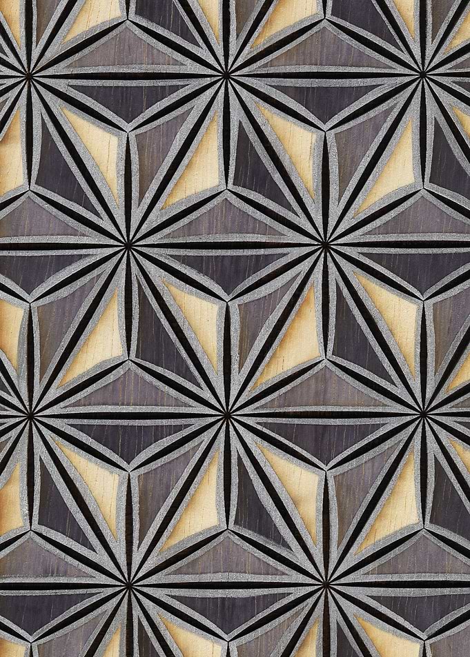 Grey Triangle Pattern