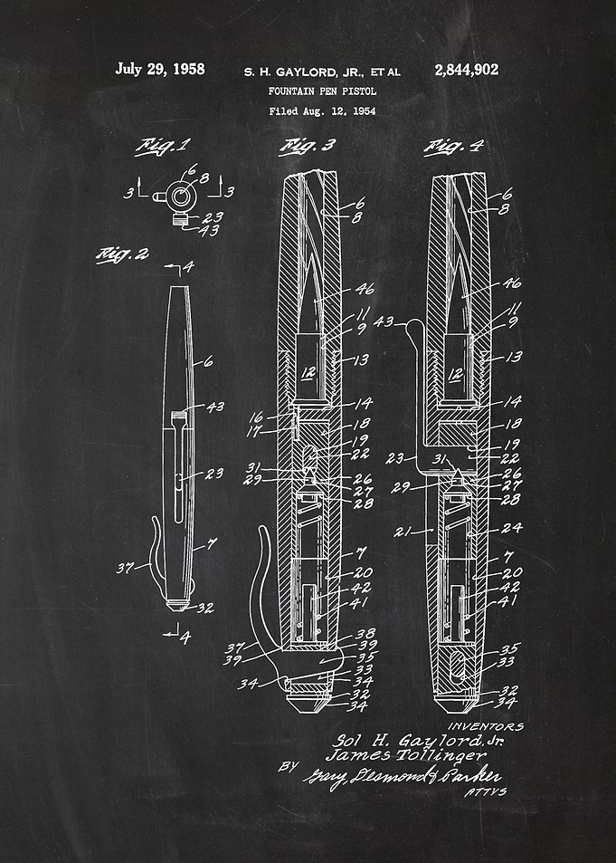 1954 Fountain Pen Pistol