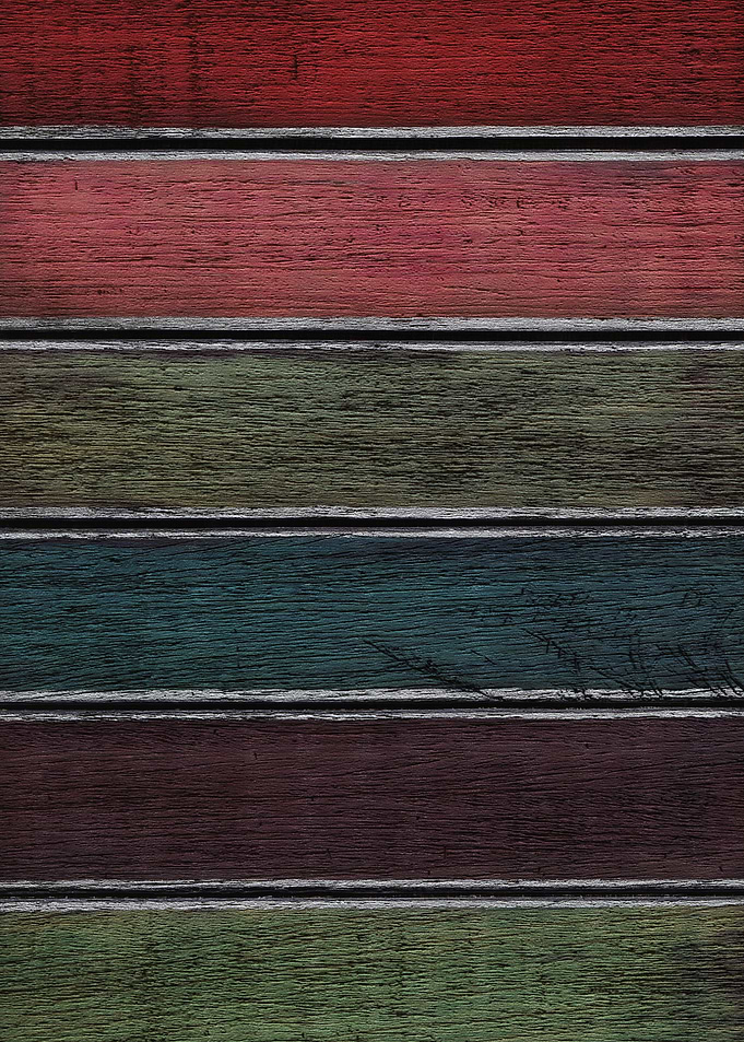 Rainbow Planks Silver
