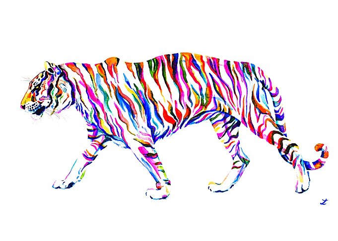 Walking Tiger