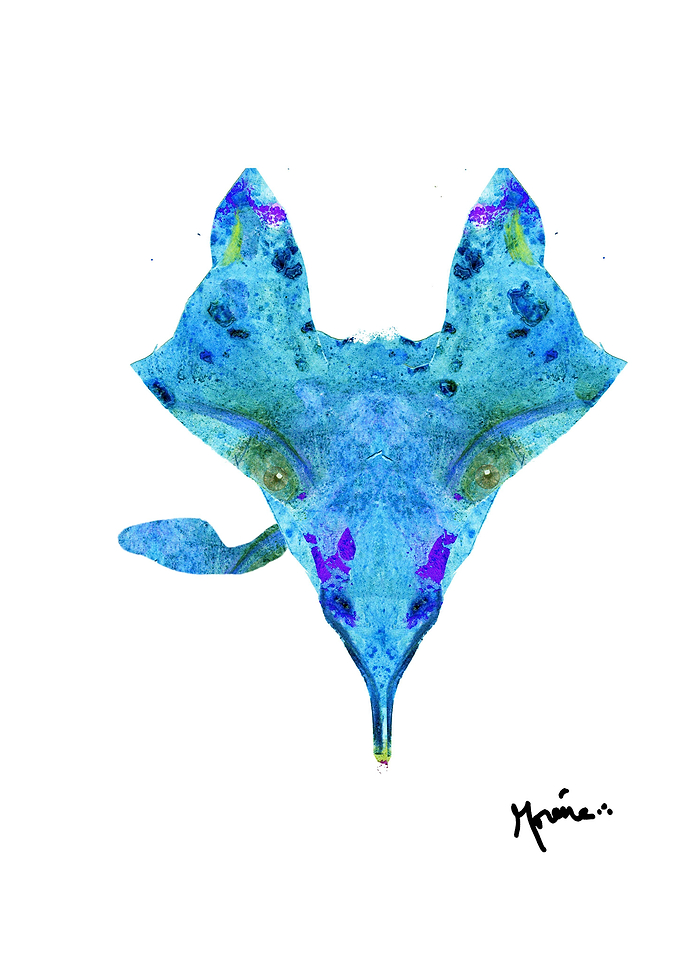 THE BLUE FOX