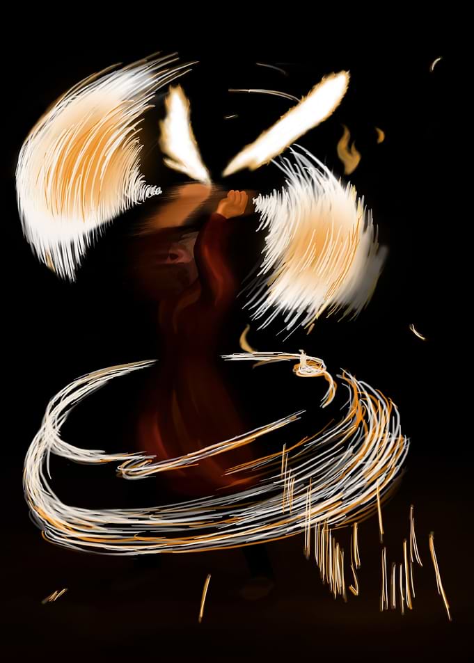 flame dance