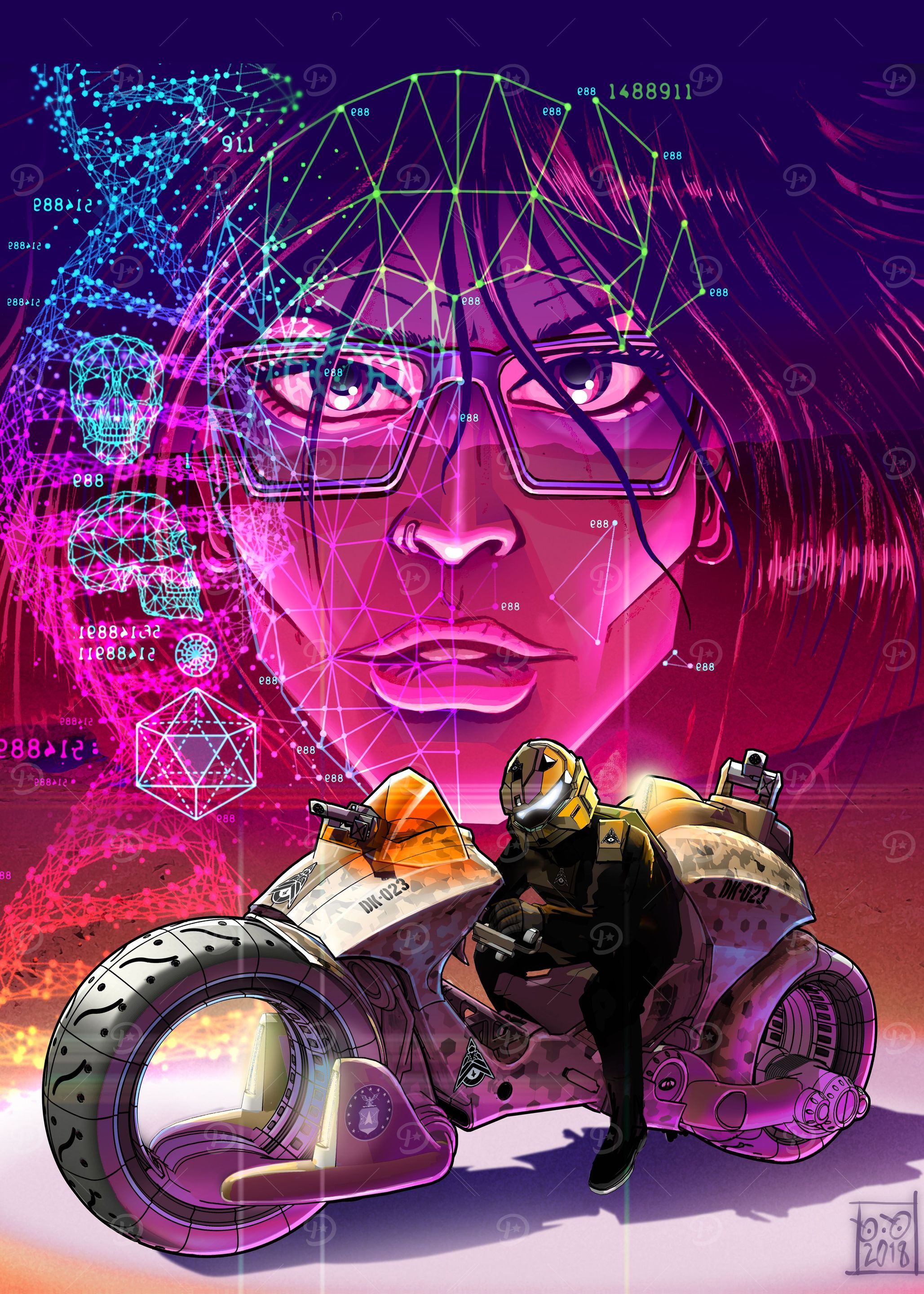 CIFI COMIC MOTOR displate