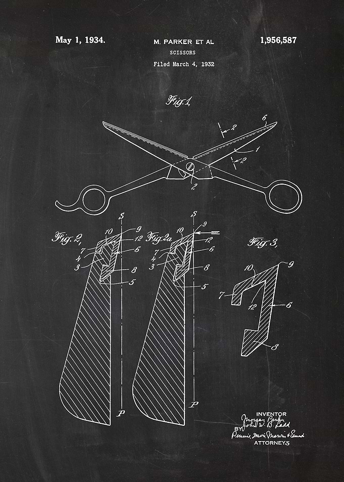 1932 Scissors