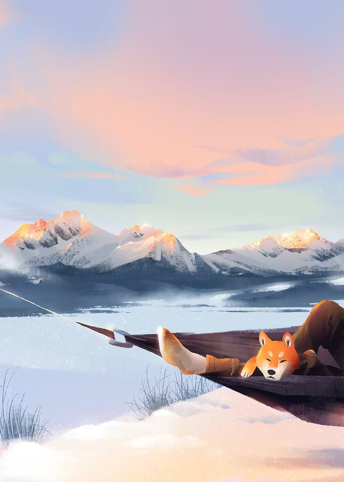 Winter camping