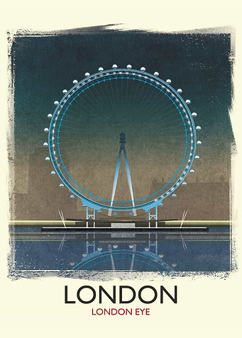 London Eye Night