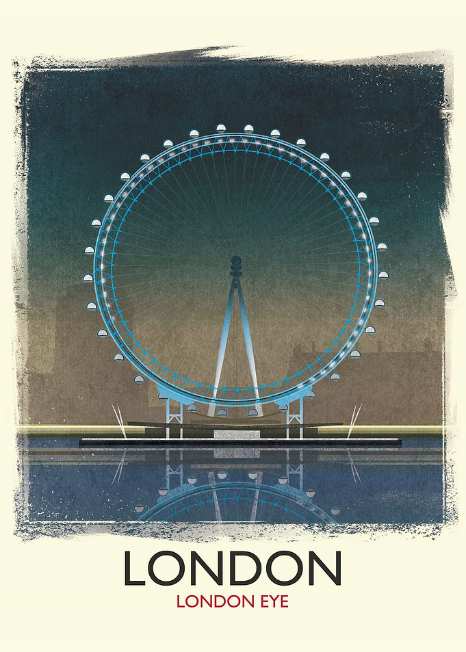 London Eye Night