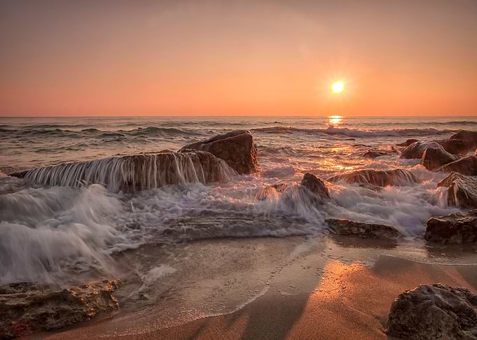 pastel sunrise