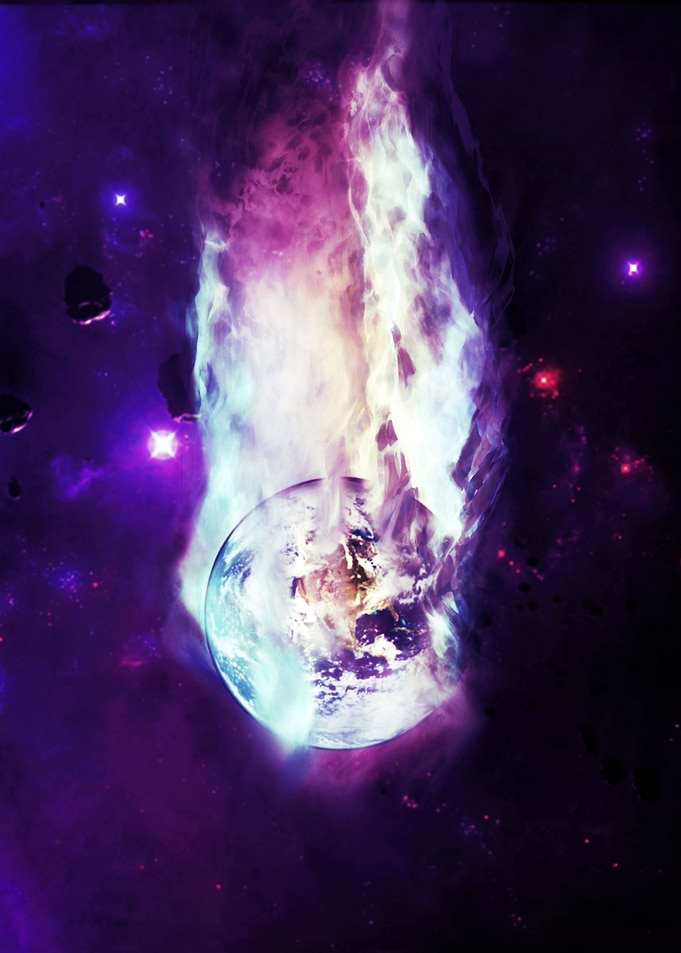 Falling Earth