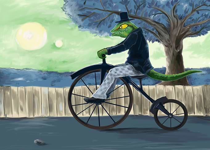 Beautiful Reptilian Day