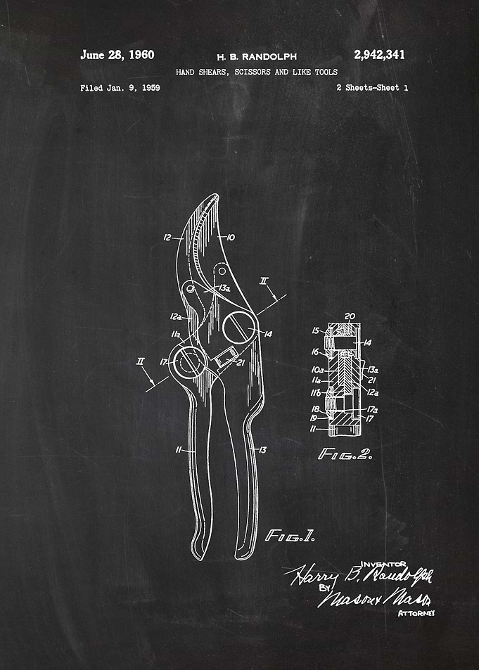 1959 Hand Shears Scissors