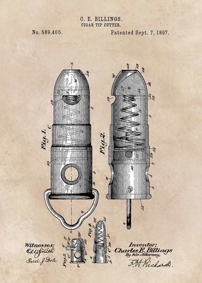 patent Billings Cigar tip