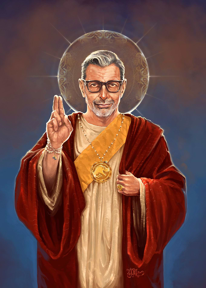 Saint Jeff of Goldblum