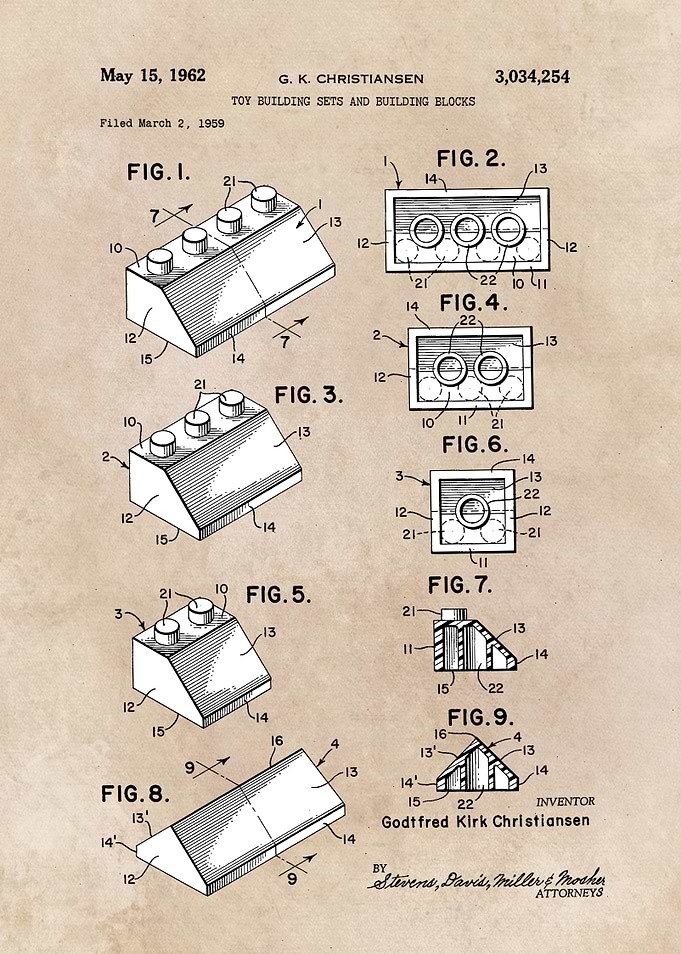 patent Christiansen Toy bu