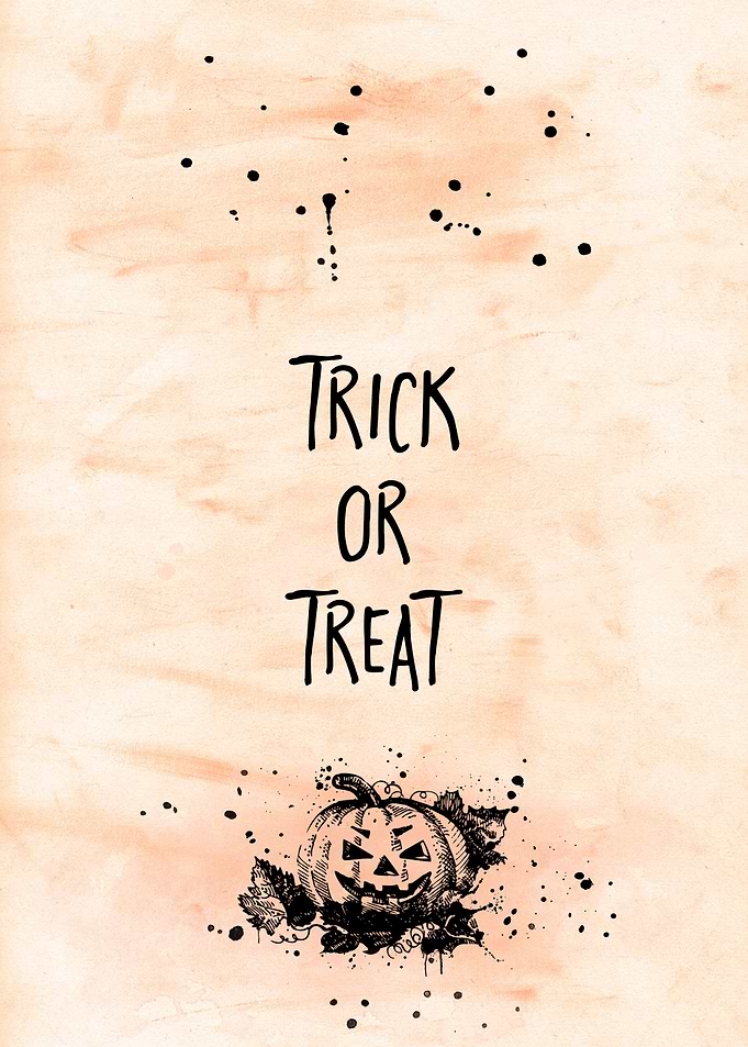 Halloween TRICK OR TREAT