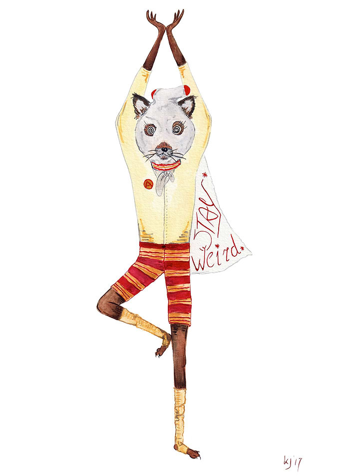 Fantastic mr Fox yoga Ash