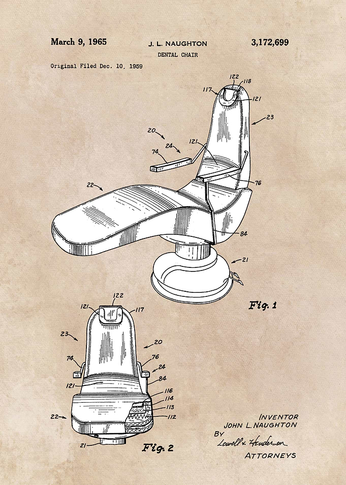 patent Naughton Dental Cha