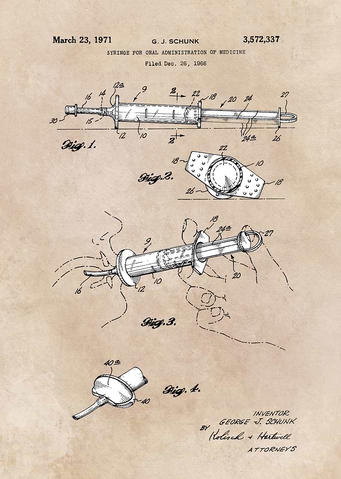 patent Schunk Syringe for