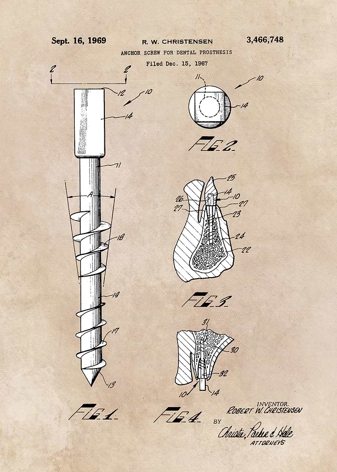 patent Christensen Anchor