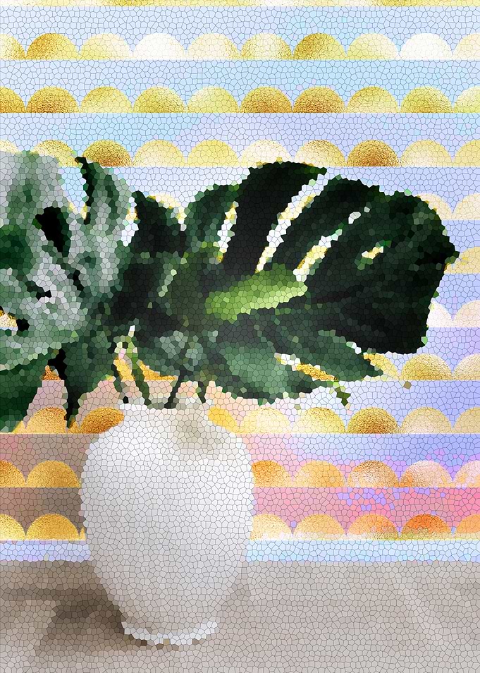 Mosaik of Plants