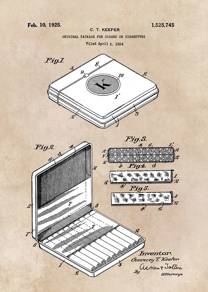 patent Keefer Original pac