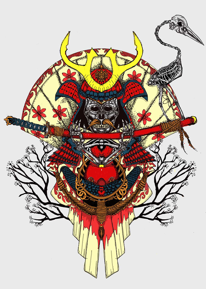 samurai spirit white