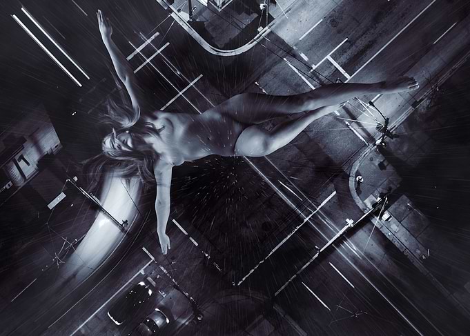 falling woman
