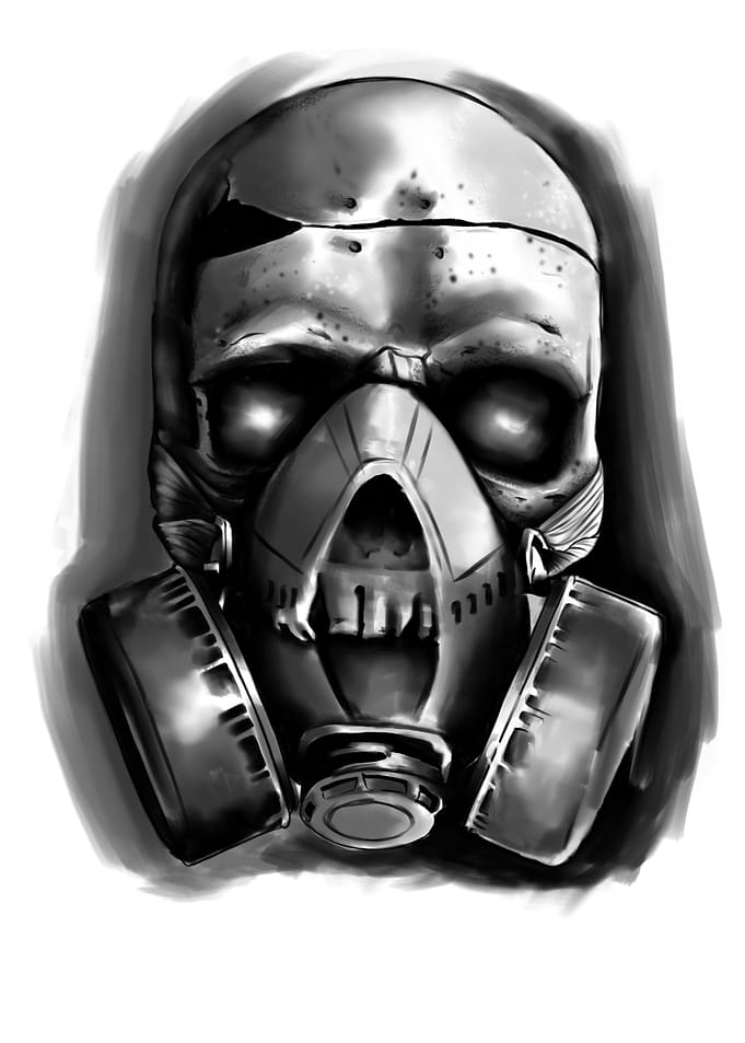 Gas Mask Skull
