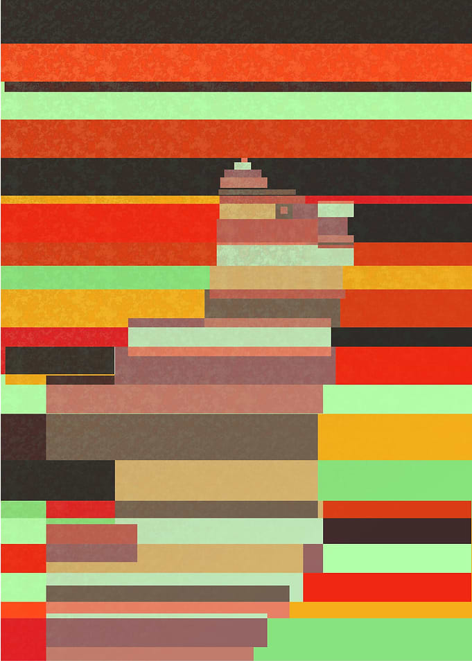 abstract bear
