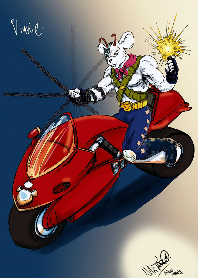 Vinnie Biker Mice Mars