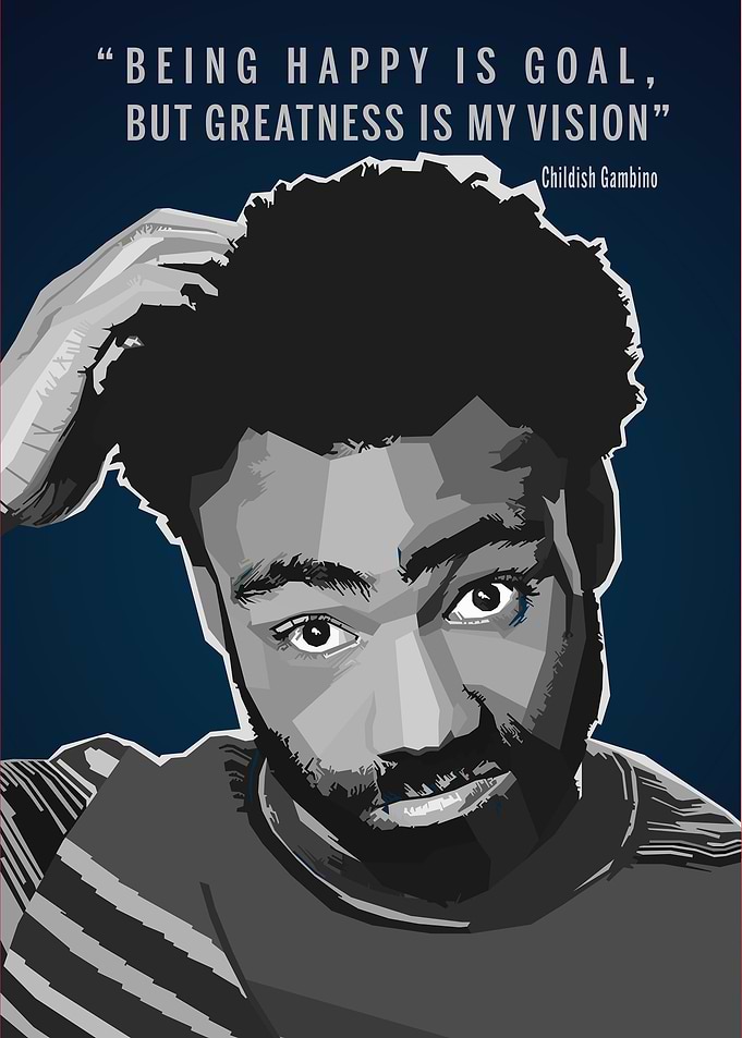Childish Gambino Pop Art