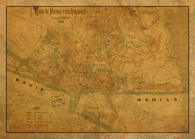 Manilla Philipines 1898