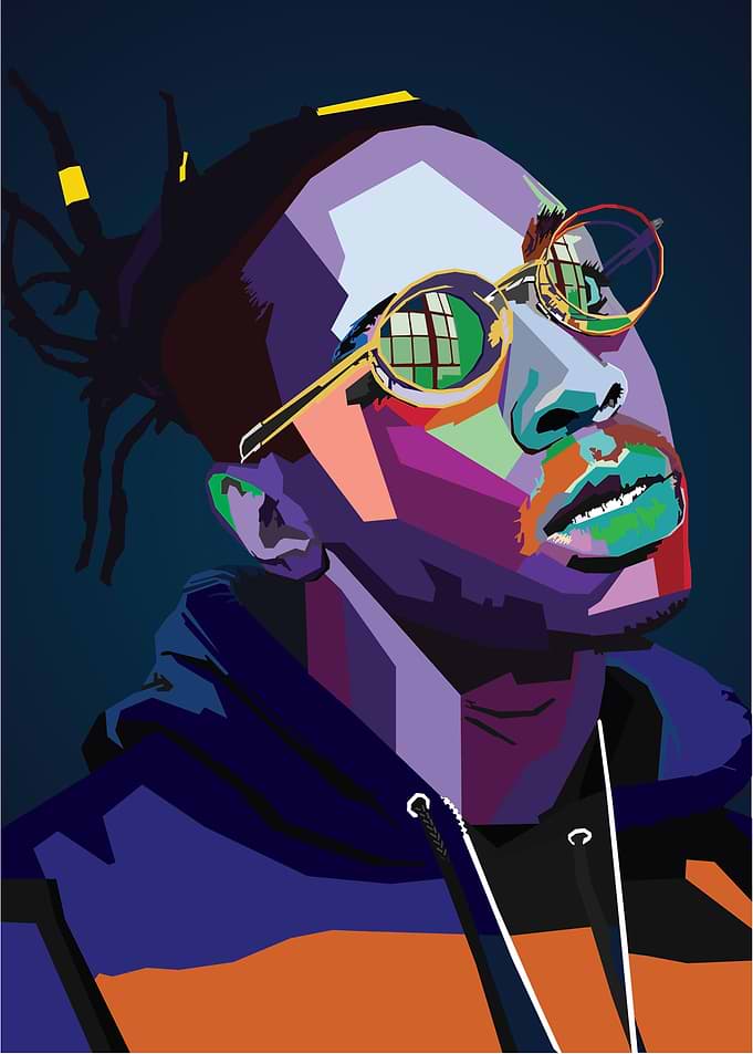Joey Badass WPAP Pop Art
