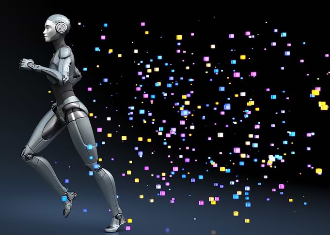 Running robot