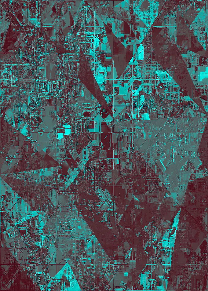 geometric triangle pattern