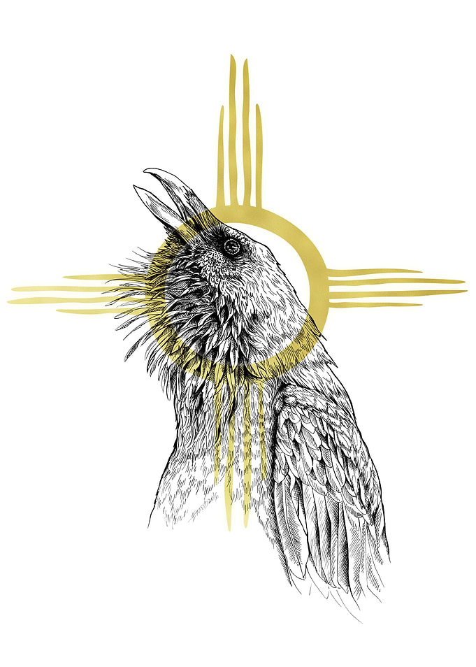 Sun raven